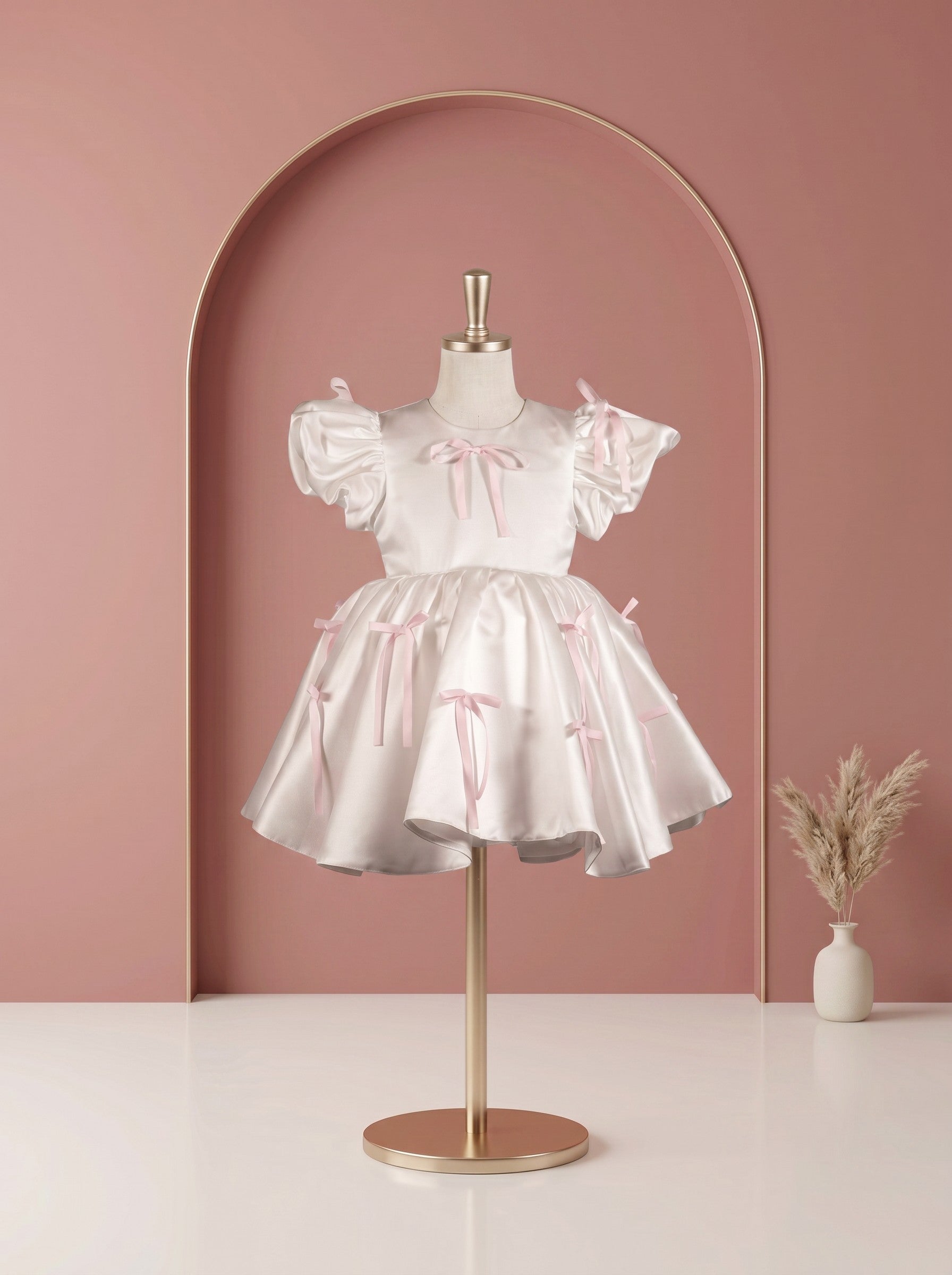 Blush Ribbon Princess Dress